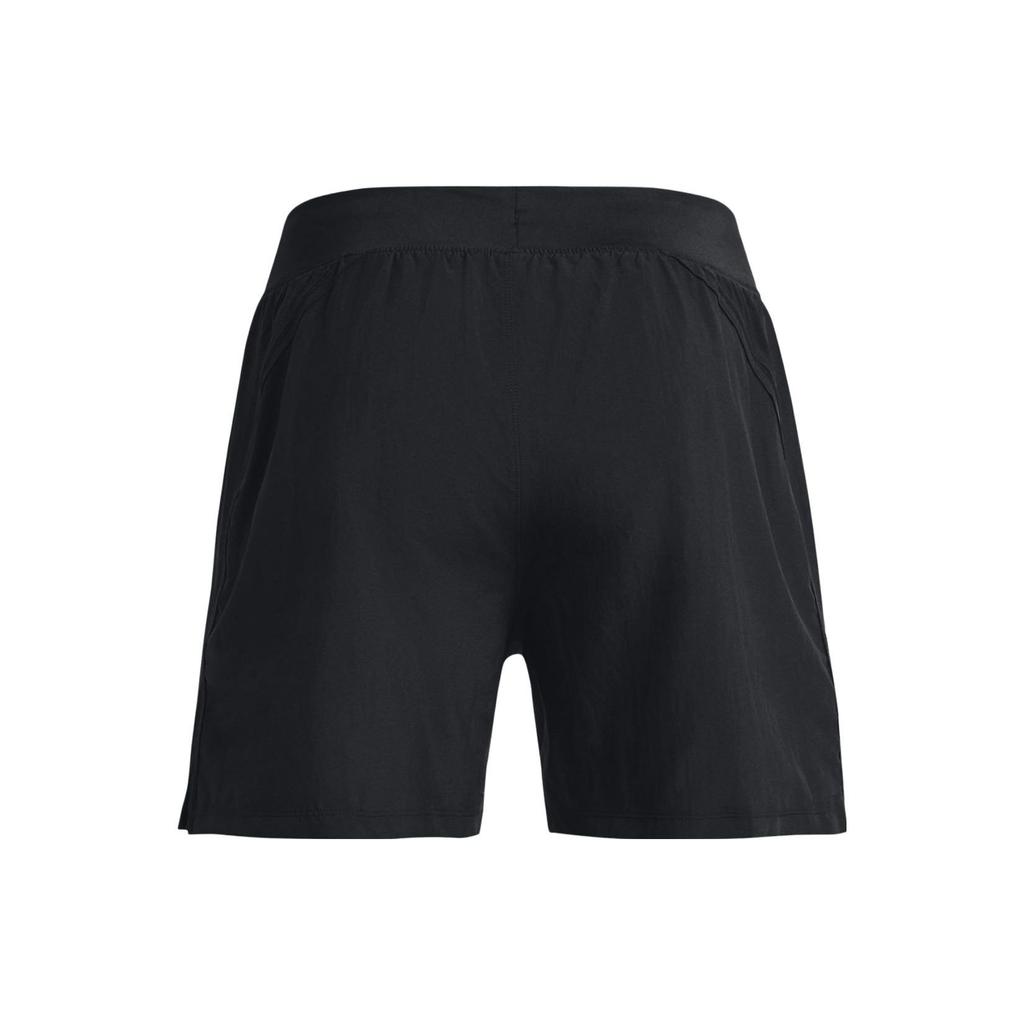 Under Armour Solid Color Lace-Up Casual Shorts Men Shorts Black 1377001-001