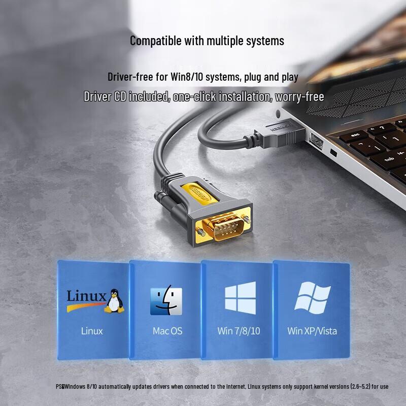Ugreen Кабель-адаптер CR104 USB на RS232 DB9