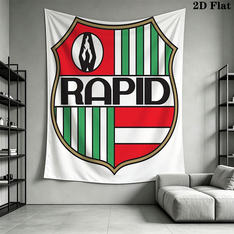 Rapid Vienna team Wall Hanging Printed Fabric Blanket Decorative Tapestries for Bedroom Living Room Home Decor