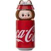 POP MART Мягкая виниловая фигурка Лабубу из серии "Монстры Coca-Cola", набор "Surprise Shake", в одной загадочной коробке.