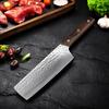 67 Layer Damascus Steel Chef Knife Forged Kitchen Meat Cleaver Slicing Nakiri Sushi Knife Cooking Knife Tools with Wood Handle