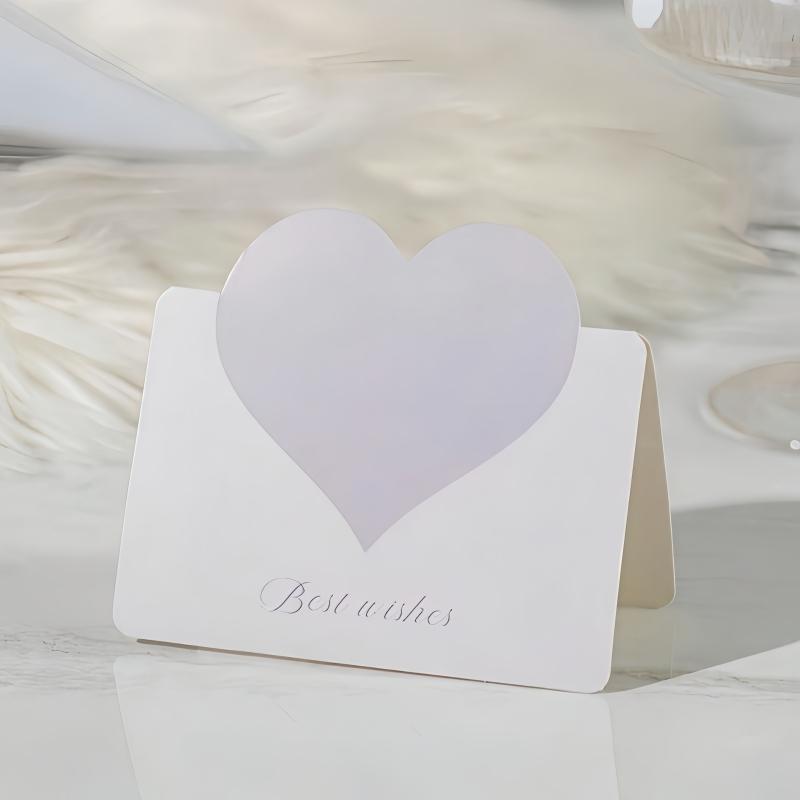 10 шт. Любовь 3D Открытка Фестиваль Универсальная Открытка День Святого Валентина Рождественская Открытка с Благословением Открытка Благодарности Свадебный Подарок Открытка для Украшения