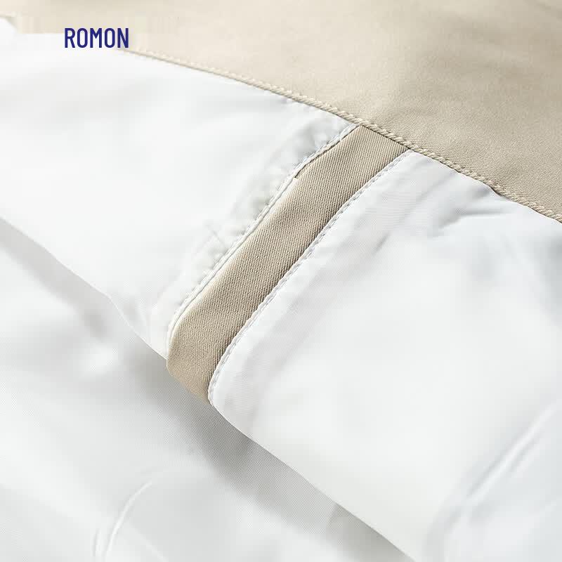 ROMON Мужской двубортный тренч средней длины