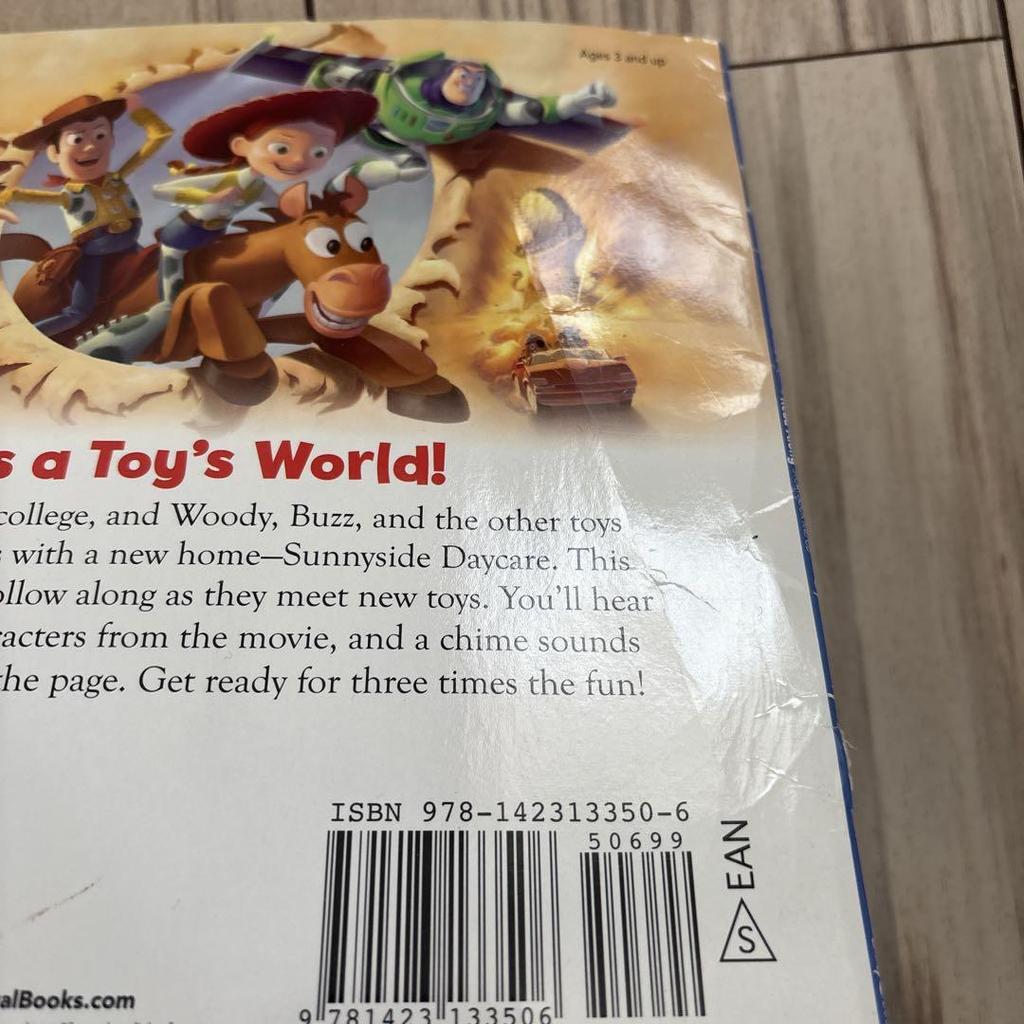 [Б/У] Читай вместе История игрушек, Тачки