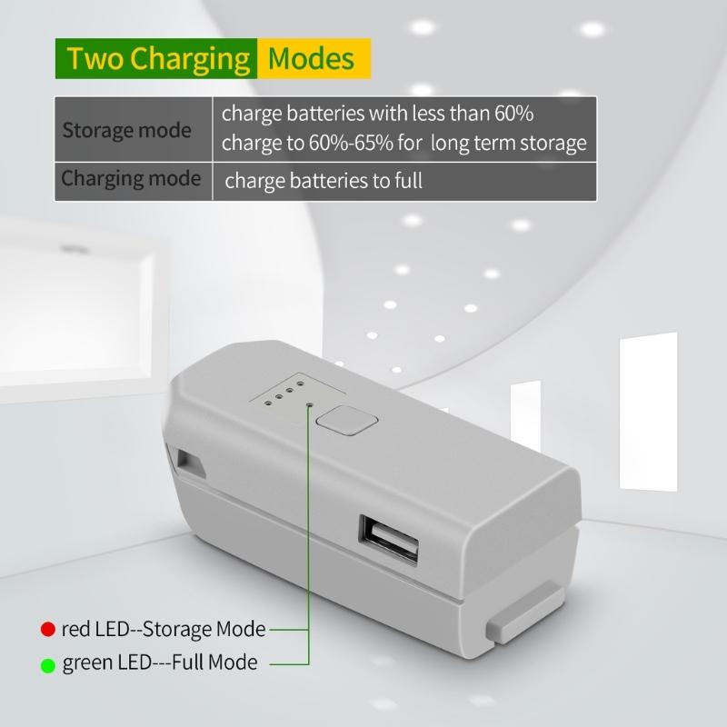 Portable Battery Charger For Drones Batteries Featuring Single Charging And Double Modes Batteries Care Accessories