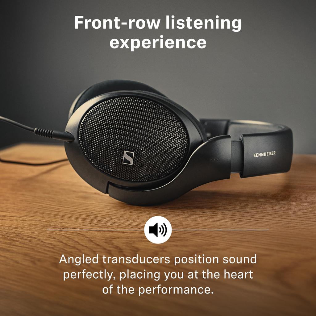 Sennheiser Проводные наушники HD 560S с динамическими драйверами, открытого типа, разработанные в штаб-квартире