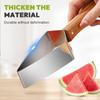 Triangular Watermelon Cutter, 2026 New Watermelon Slicer Cutter Stainless Steel, Multifunctional Fruit Slicing Tool with Wooden Handle