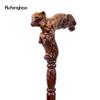 Лиса коричневая деревянная модная трость декоративная вампирская косплей вечеринка деревянная трость Хэллоуин булава палочка 93 см