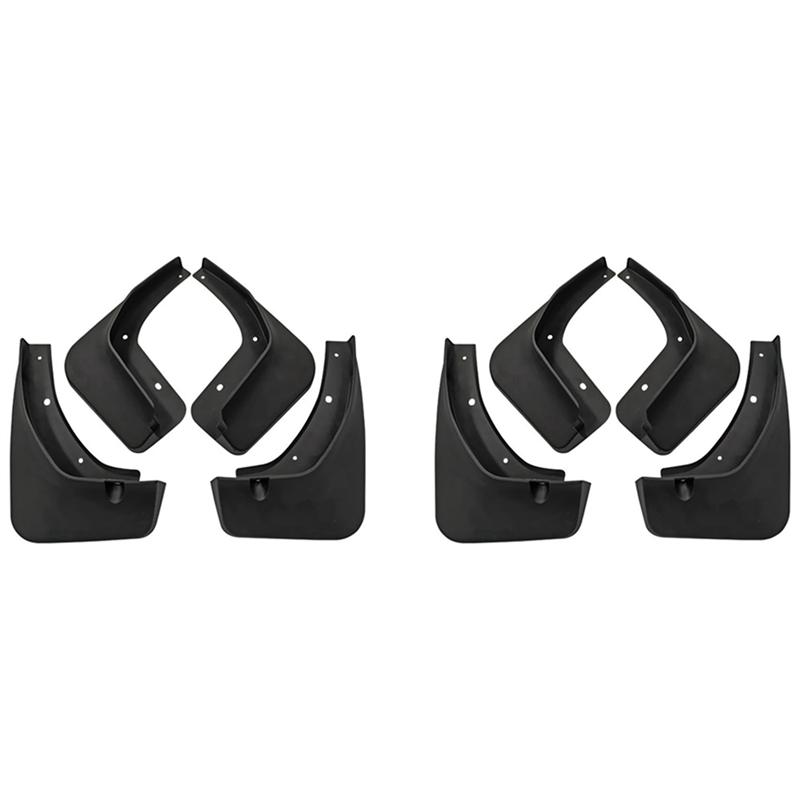 NEW-8Pcs Car Mud Flaps For MG ZS 2020-2025 Mudguards Fender Mud Guard Flap Splash Flaps Accessories