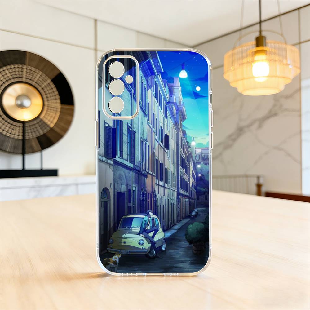 Lupin the Third Daisuke Jigen Phone Case Transparent Silicone Soft For SamsungA10,12,20,21S,30,31,40,50,51,52,70,71