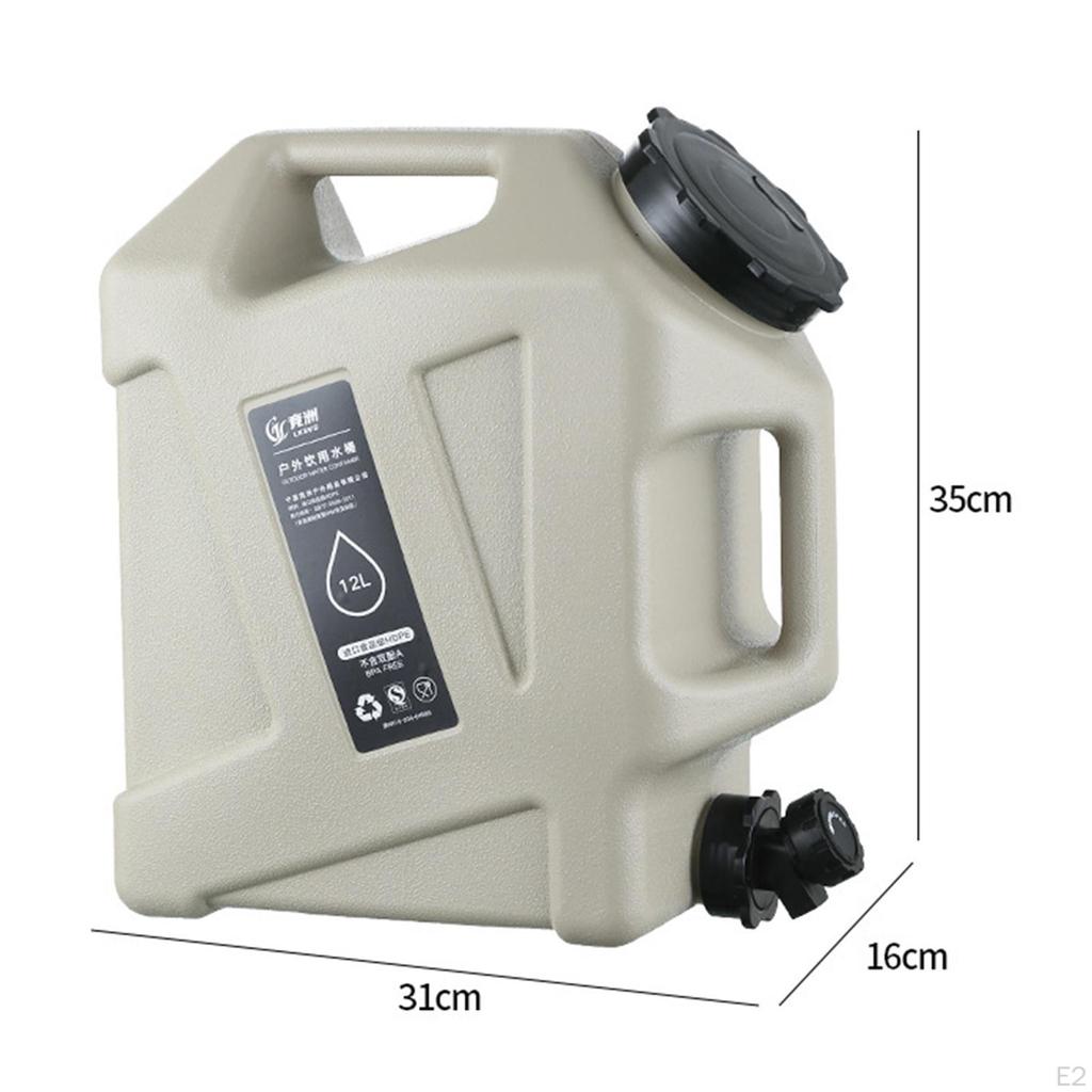 12 л контейнер для хранения воды аварийный практичный кувшин ведро для
