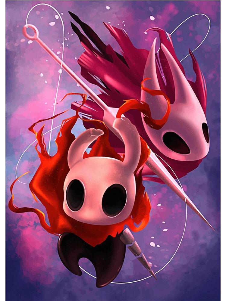 Videogame Hollow Knight Posters Prints Canvas Painting Anime Game Wall Picture For Modern Kids Room Home Decoration
