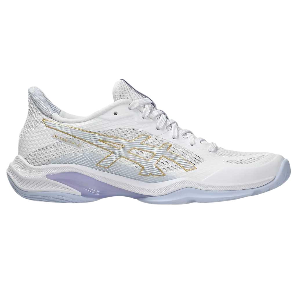 Asics Netburner Ballistic FF 4 Trendy Classic Aesthetic Versatile Volleyball Shoes Women Sneaker 1072A120-101