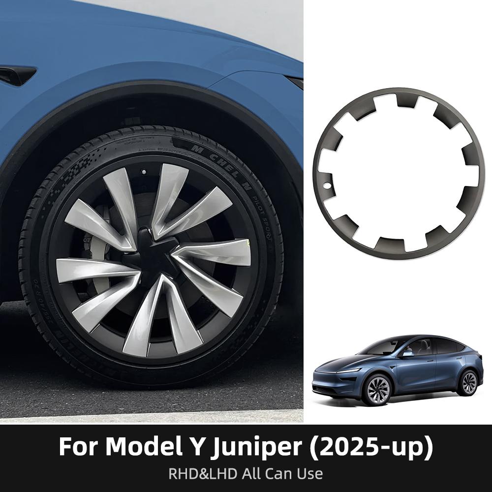 20 Дюймов Колеса ABS Защита Обода Обод Для Tesla Model Y Juniper 2025-UP Колпак Ступицы Колеса Крышка Колпак Заплатка Защита от Царапин Колпак Ступицы Отделка