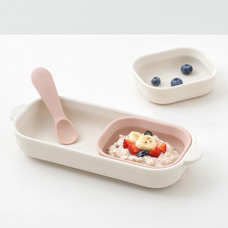 Tackaon 1.2.3 детская присоска 1 шт. начинка детское питание детская силиконовая посуда тарелка самонаводящаяся