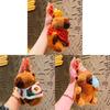 Cute Plush Capybara Keychain Backpack Pendant Wholesale Creative Cartoon Gift