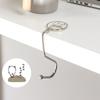 1Pcs Portable Folding Bag Hook Hanger Purse Handbag Holders Foldable Table Hook