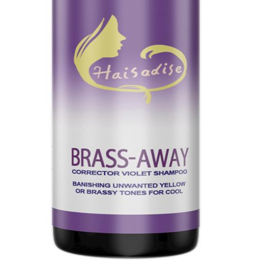 Yousheng 30 мл Шампунь для волос Brass Away Стойкий Широкое применение Корректор цвета волос Фиолетовый шампунь для красоты