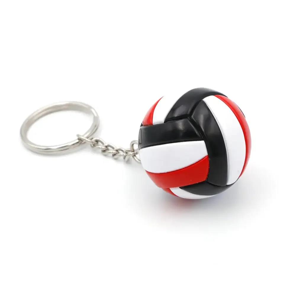PVC Football Keychain Ornaments Business Volleyball Beach Ball Sport For Players Student Sports Souvenirs Competition Prizes 4