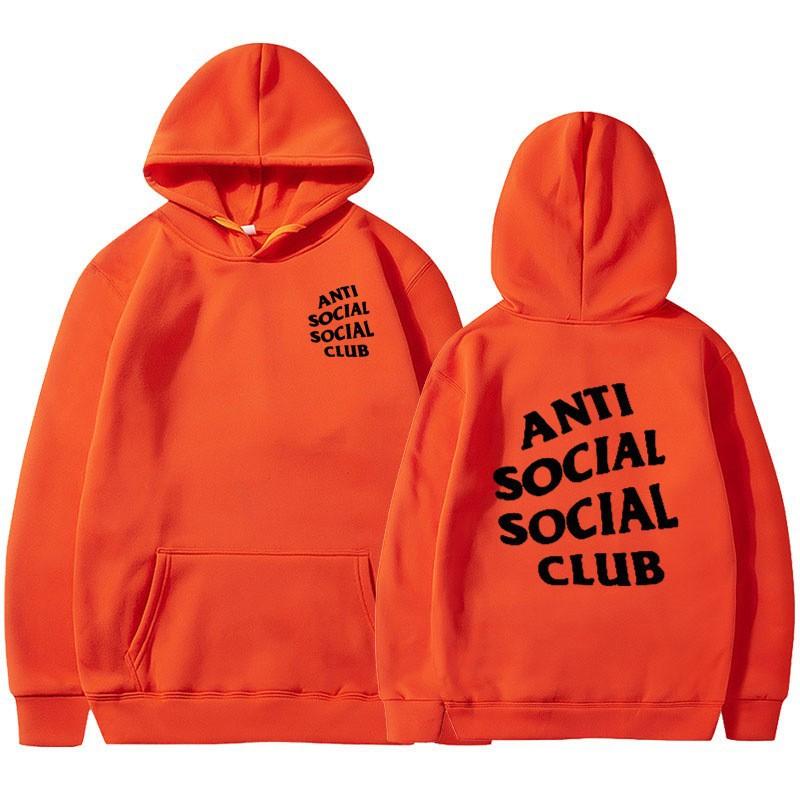 Autumn new assc printed letter hooded sleeve thread sweater men's couple outfit