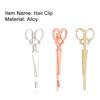 1 шт., легкая заколка для девочек, прочная конструкция, гладкая поверхность, заколка для волос для подарков