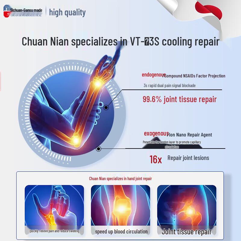 Мазь Чуань Нянь от теннисного локтя и боли в суставах