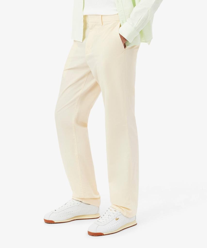 LACOSTE Мужские Хлопковые Чиносы Обычного Покроя Легкие Hh6283-56G 056