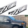 2X - 2024 Хром Черный Для Silverado Z71 Шильдик На крыло Боковой