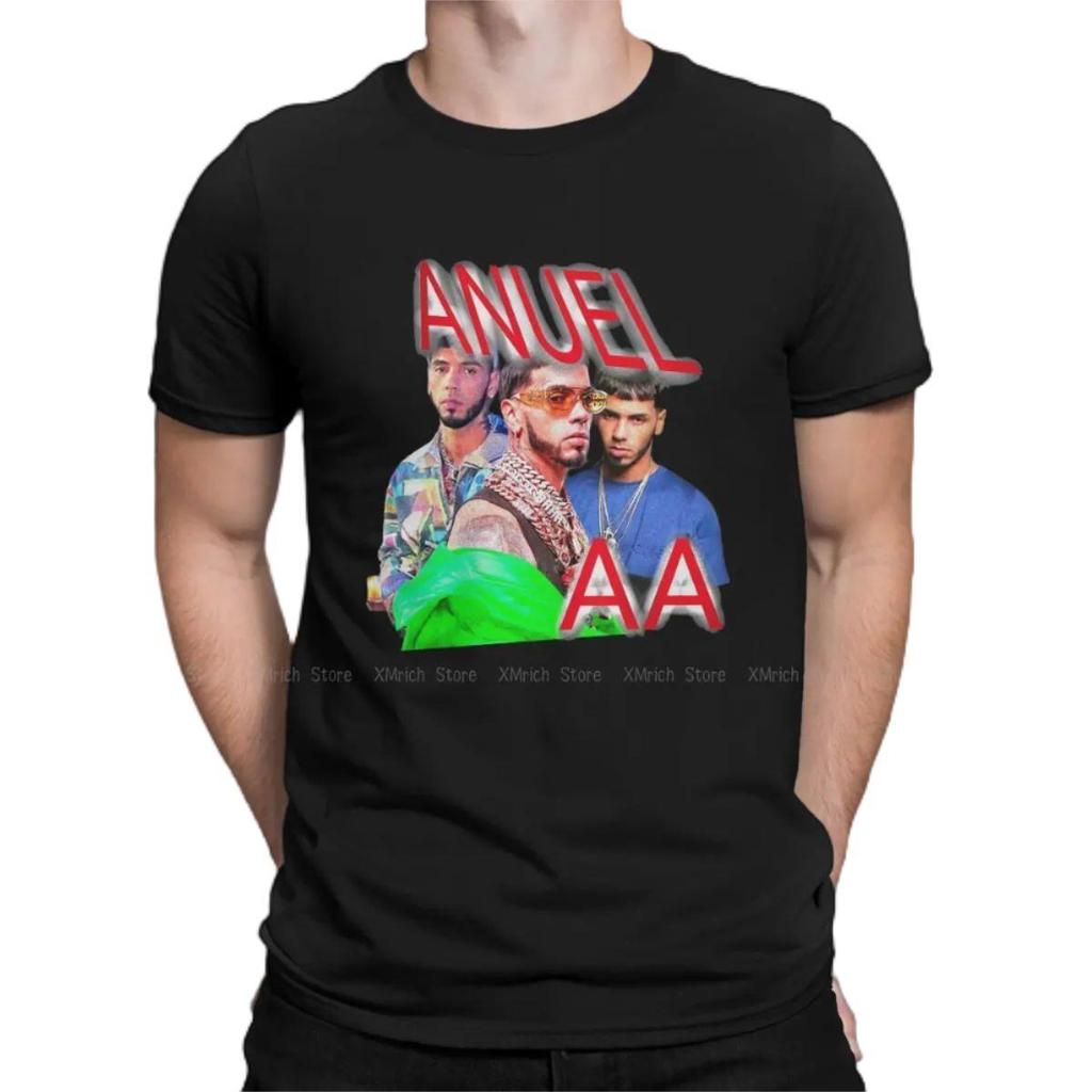 Anuel AA Inspired Triple Photo T-Shirt