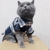 Plaid French Bulldog Puppy Cotton For Small Medium Dogs Cats Pets Supplies Dog Vest Dogs Shirt