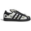 OFFGOD:TATE X Adidas Superstar 82 Orbit Grey Core Black Yellow Unisex Sneakers JQ8778
