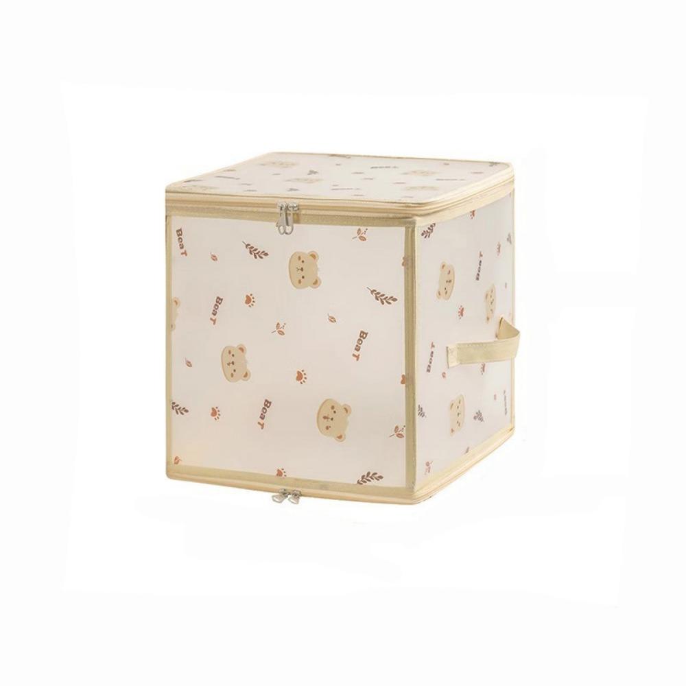 Foldable Clothes Storage Box Waterproof Closet Storage Organizer Bedroom