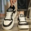 Летняя мужская обувь универсальная нескользящая мягкая подошва легкая высококачественная дышащая обувь для скейтборда молодежная спортивная и для отдыха маленькая белая трендовая обувь