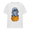 Womens/Ladies Pumpkin Sketch T-Shirt