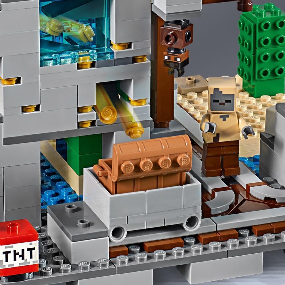 LEGO Minecraft Гигантский Крипер Шахта 21155