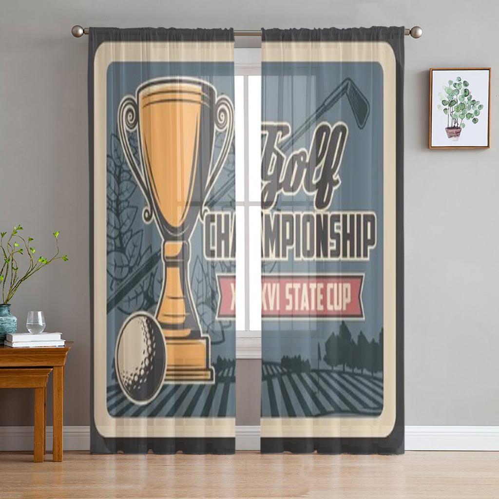 Синий Серый Абстрактная Художественная Текстура Вуаль Прозрачные Шторы Гостиная Окно Шифон Тюль Шторы Кухня Спальня Шторы Домашний Декор