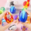 5pcs Plastic Dinosaur Transformed Eggs Deformation Dinosaur Egg Christmas Birthday Gifts