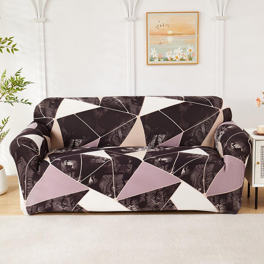 Эластичный диванный чехол с принтом Универсальный тянущийся протектор для дивана Защитник мебели
