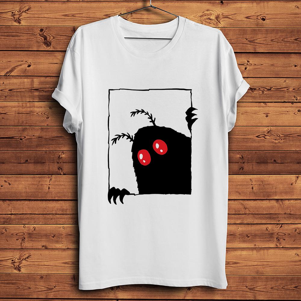 Peeking MothUnisex Fairy Moth Funny Horror TshirtShort Sleeve Oneck Unisex Casual TShirtNocracking Breathable Printing