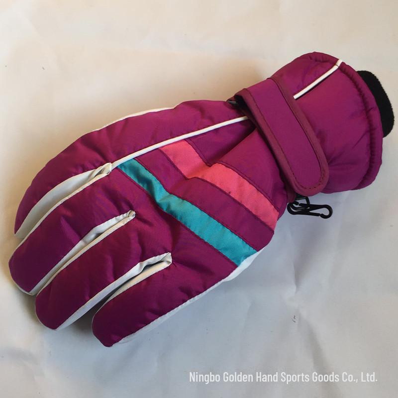 Новые женские зимние лыжные перчатки: Теплый, плотный, ветрозащитный, плюс бархат для занятий спортом на открытом воздухе