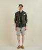 Panicale Khaki Washed Linen Jacket