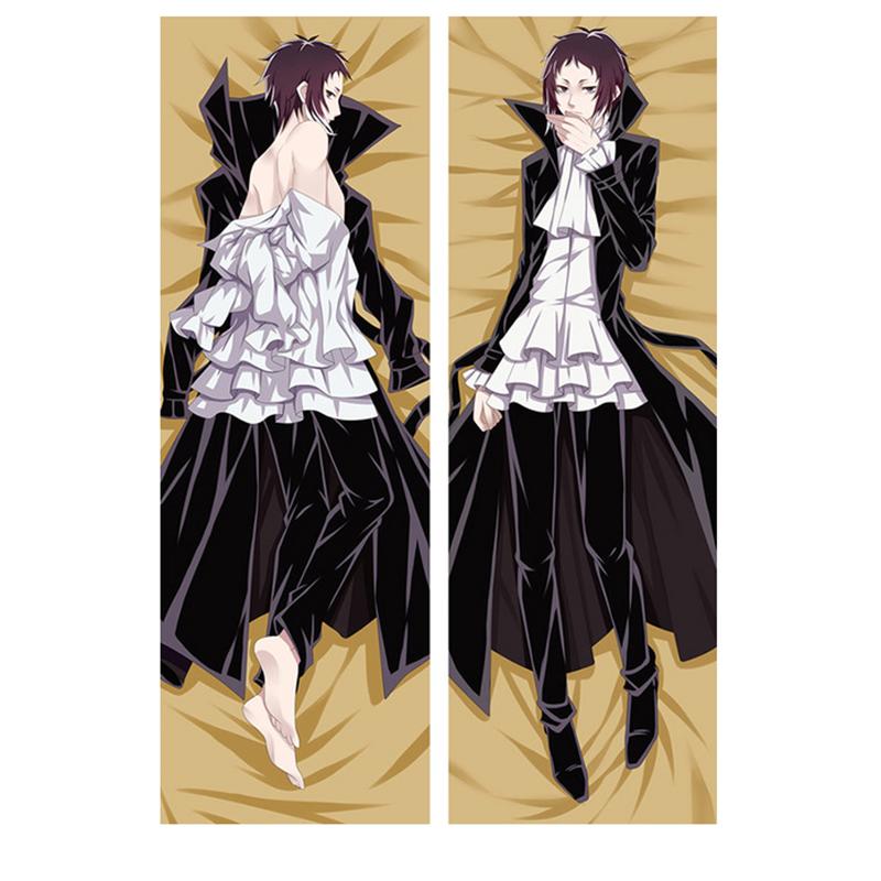 Аниме Бунго Бродячие собаки Косплэй наволочка Дазай Осаму костюм дакимакура обнимающее тело домашнее постельное белье наволочка