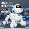 Умная AI Робот собака игрушка Интерактивный щенок Более 30 видов светодиодных выражений Дистанционное управление жестами электронный питомец