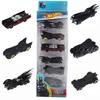 Классический набор из 6 литых машинок Hot Wheels Dc Comics Batman Batmobile для детей и взрослых