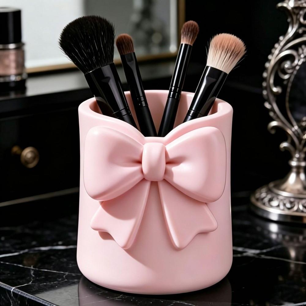 Multi-function Bow Pen Holder 3D Printed Desktop Organizer Simple Pencil Storage Box Stationery