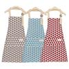 Breathable Kitchen Aprons Geometry Gardening Work Clothes For Cleaning Cooking Baking