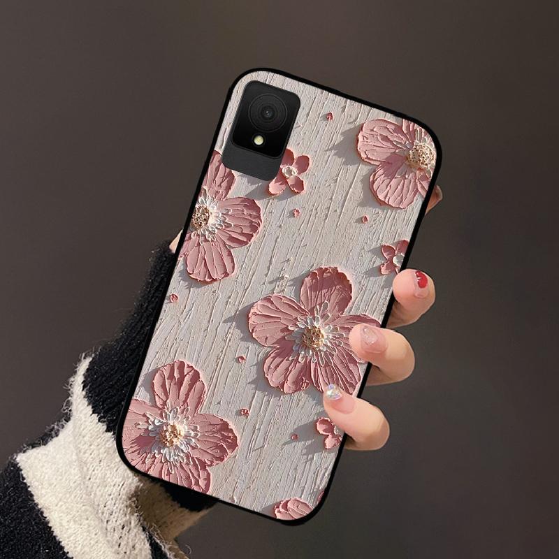 Cases For TCL 502 Capa K11 T432W Soft TPU Silicone Phone Back Protective Cover For TCL 505 For TCL 503 501 Bumper Fundas Animals