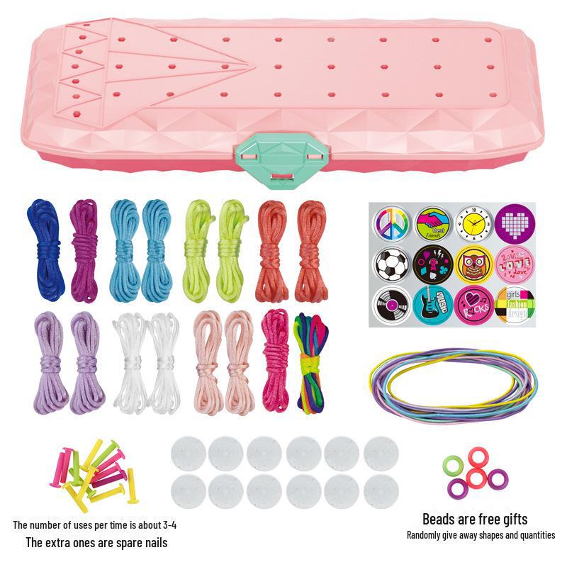 Friendship Bracelet DIY Kit: Handmade Beaded Jewelry Set for Girls