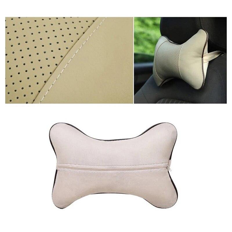 Подушки для шеи автомобиля, подушка для подголовника автомобиля, аксессуары для сидений, универсальная защитная подушка для спинки, автомобильные аксессуары для интерьера