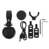 Electric Bike Bell 120DB Anti Theft Alarm Bike Horn IP66 Rechargeable Mountain Bicycle Bell with Remote Control